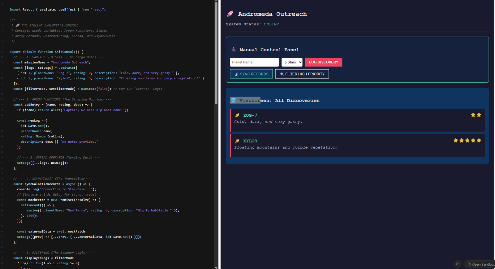 The Stellar Explorer’s JavaScript Journey